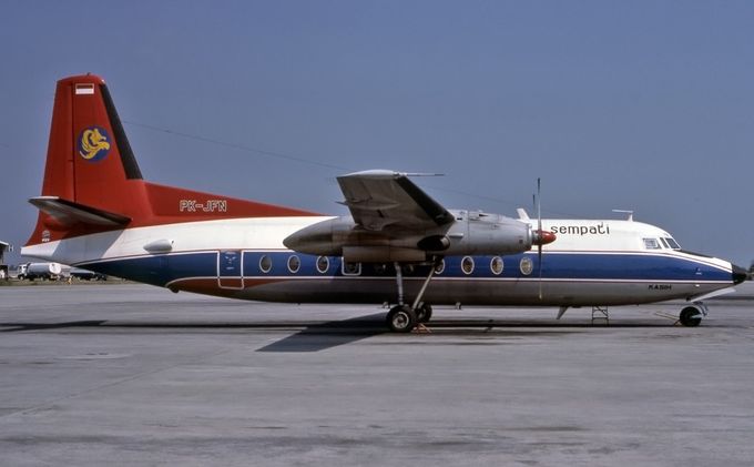 Msn:10242  PK-JFN  Sempati Air  Leased May 1,1981.
Photo