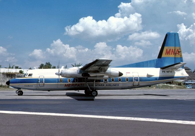Msn:10415  PK-MFH  Merpati Nusantara Airlines  Del.date January 26,1974.
Photo  with permission from PETER GATES COLLECTION.