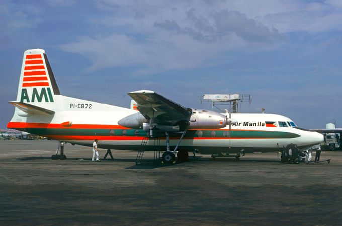 Msn:9  PI-C872  Air Manila International  1967.
Photo with permission from  CRISTIAN VOLPATI.