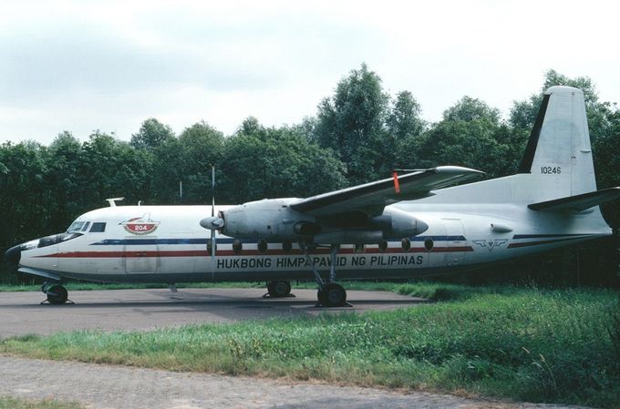 Msn:10246  10246  Philippine Air Force  Del.date  July 28,1971.
Photo with permission from  GERARD HELMER.