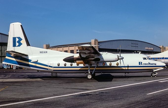 Msn:10508  N61AN  Brockway Airlines  Regd  November 13,1984.
Photo  with permission from TOMAS STEEL COLLECTION.