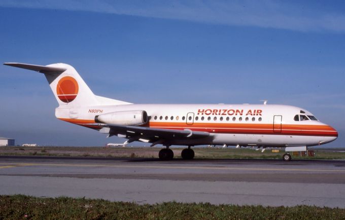 Msn:11097  N801PH  Horizon Air  Del.date  November 24,1984.
Photo  PETER COLLINS COLLECTION.