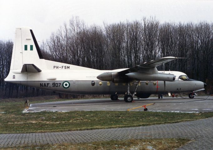 Msn:10653  PH-FSM/NAF 907  Nigerian Air Force  Del.date June 4,1986.
Photo KRIJN OOSTLANDER COLLECTION.