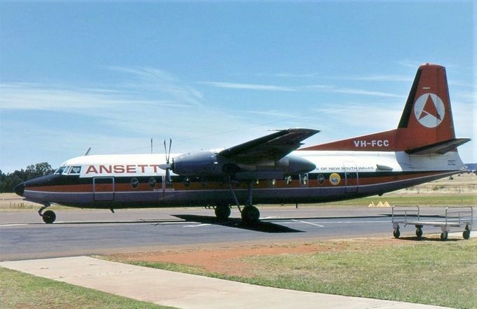 Msn:10532  VH-FCC  Ansett Al of New South West Del.date June 30,1976.
Photo with permission from DAVID CARTER .
