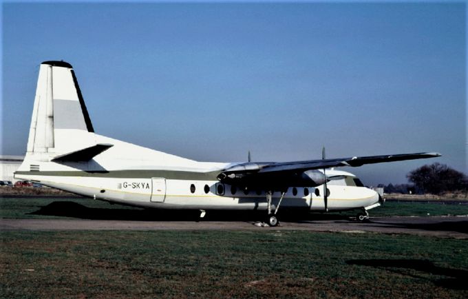 Msn:536  G-SKYA  Skyways Cargo Airlines  Del.date  January 18, 1979.
Photo  MARTIN HARRISON. Photo date  June 22,1979.