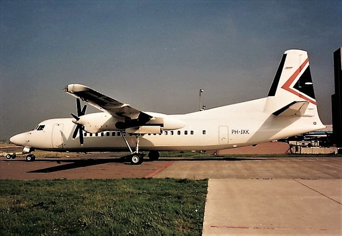 Msn:20233  PH-JXK  Fokker Aircraft BV  1991.
Photo with permission from LAURENT GROBBEN.