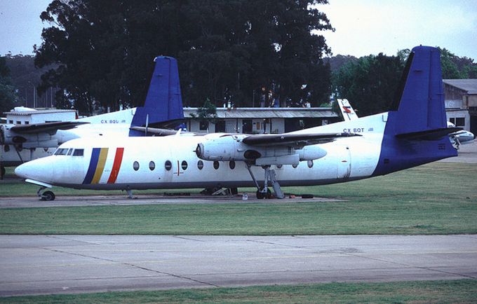 Msn:553  CX-BQT  Aerolineas Uruquayas  April 9,1992
Photo  