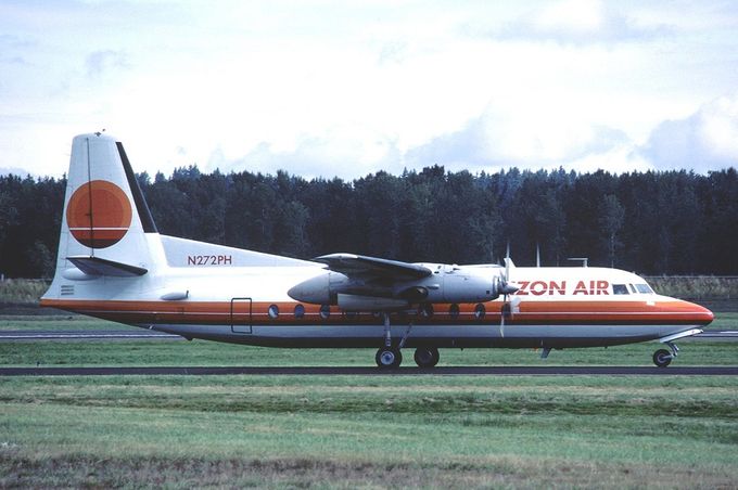 Msn:27  N272PH  Horizon Air Del.date August 8,1981.
Photo with permission from EDUARD MARMET  Photo date  September 1,1983.