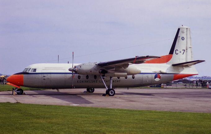 Msn:10157 C-7 Royal Netherlands Air Force.(Short nose)
Photo PETER FUKS COLLECTION.