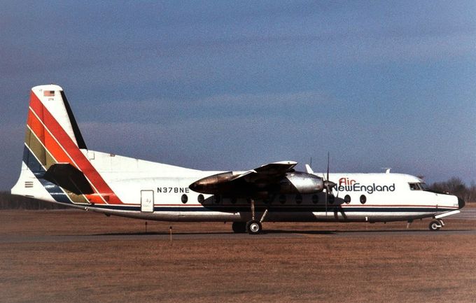Msn:512  N378NE  Air NewEngland  Del.date  December 31,1974.
Photo  FRANK C DUARTE JR.
