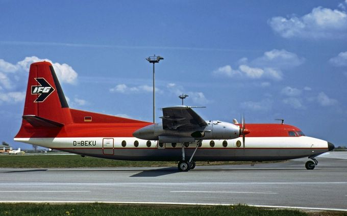 Msn:10176  D-BEKU  IFG Interregionalflug  Leased June 1,1972.
Photo 