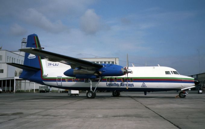 Msn:10563  7P-LAJ  Lesotho Airways Del.Flight September 3,1985.
Photo JOHN  TOMSON COLLECTION.