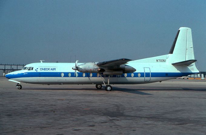Msn:530  N703U  Check Air  Del.date  August 1,1978.
Photo  