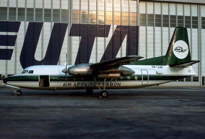 Msn:70  TR-LVE  Air Affaires Gabon  Del.date May 31,1975.
Photo HARTMUT SPIEGELER.