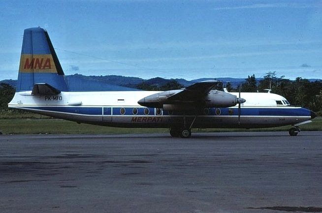 Msn:10435  PK-MFO  Merpati Nusantara Airlines 1973.
Photo  KEN WOODS COLLECTION.