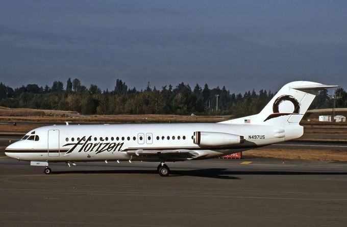 Msn:11173  N497US  Horizon Air  Del.date  October 22,1998. 
Photo with permission from LESLIE SNELLEMAN. (Photo date  May 29,1999.