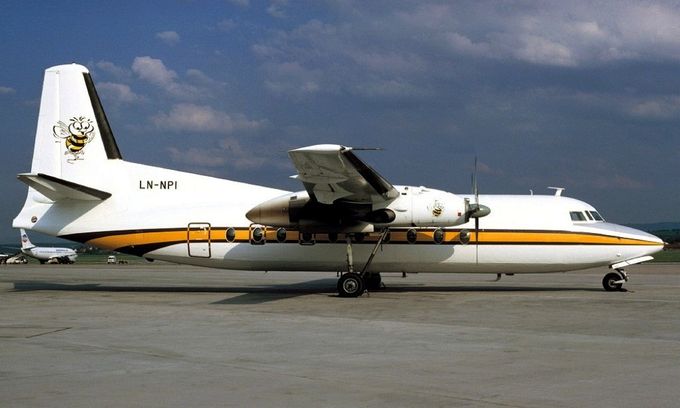 Msn:10266  LN-NPI  renamed Busy Bee of Norway A/S  September  1,1980.