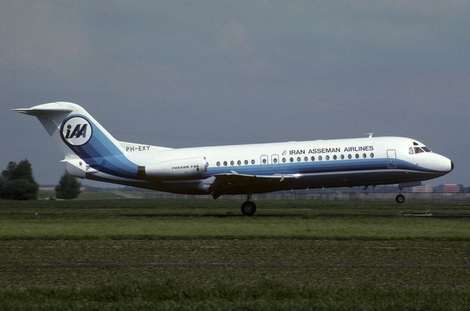 Msn:11166  PH-EXY  Iran Asseman Airlines  Del.date June 9,1981.
Photo RENE BUSCHMANN Coll.(via AVIATION GROEP LEEUWARDEN) Photo Date May 1,1981.