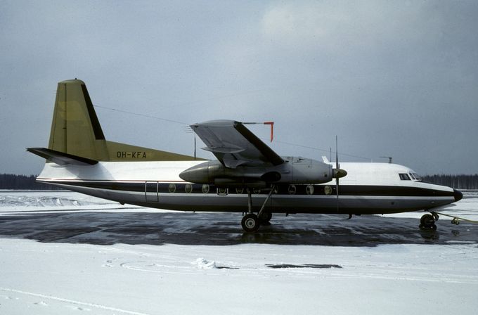 Msn:10274  OH-KFA  Finnair  Del.date April 23,1980.
Photo with permission from RENE BUSCHMANN (via  Aviation Groep  Leeuwarden.)