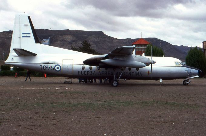 Msn:10621 TC-75  Fuerza Aerea  Argentina  Del.date  December 18,1981.
Photo  with permission from RON MAK