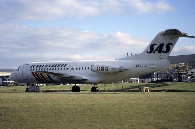Msn:11112  SE-DGE  SAS  Del.date  January 1,1993.
Photo RENE BUCHMANN (via Aviation Group Leeuwarden)
