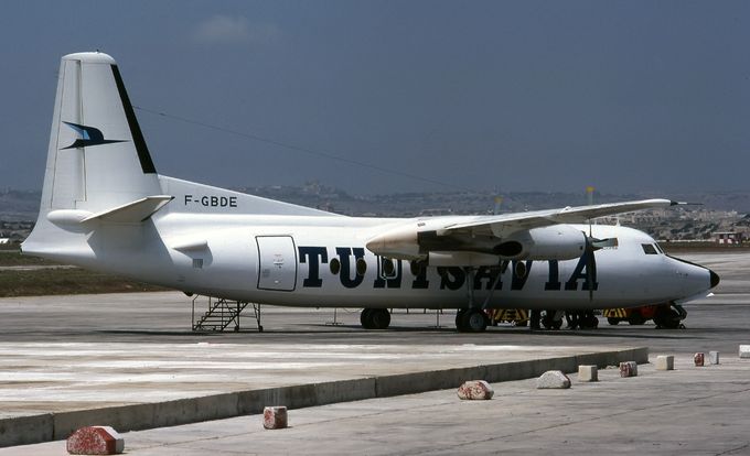 Msn:10469 F-GBDE  Tunisavia.Leased May 4,1979.
Photo with permission from JOHN VISANICH .Photo Date August 21,1979.