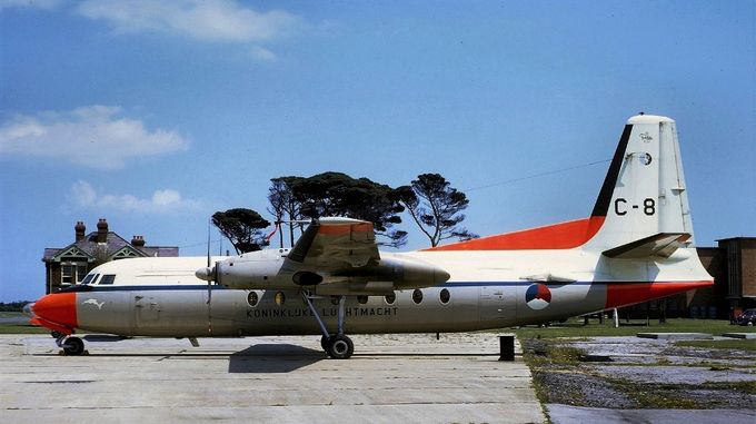 Msn:10158 C-8  Koninglijke Luchtmacht  Del.Date  December 28,1960.
Photo with permission from MAT HERBEN Photo date  July 11,1972.