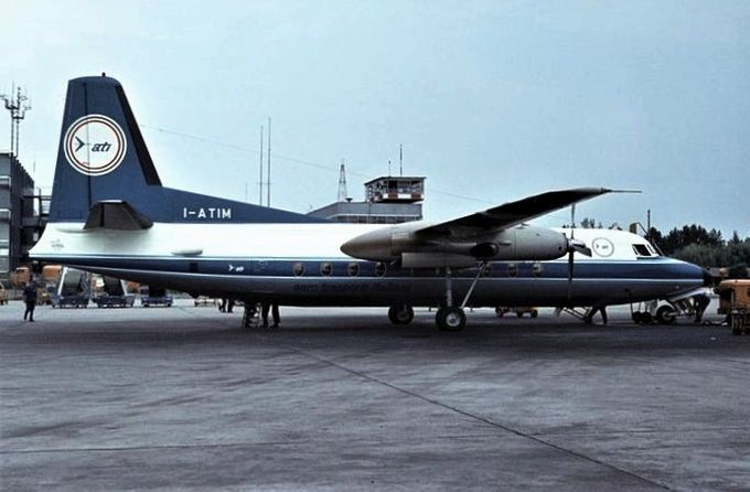 Msn:10249  I-ATIM ATI  Aero Transporti Italiani  Del.date June 5,1964.
Photo via AIRLINEHOBBY.COM
