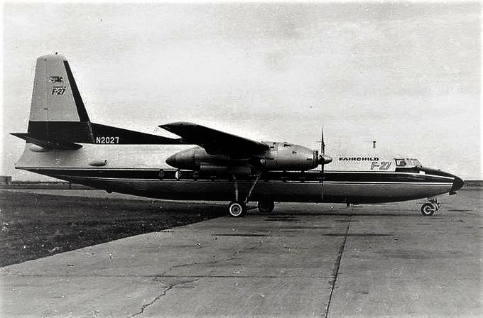  Msn:2 N2027 Fairchild Aircraft Corporation.1959
 Photo RON DUPAS.