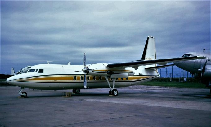Msn:22 N709WA  Ward International Aircraft  ReRegd November 3,1973.
Photo TED GIBSON.