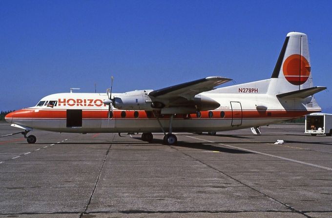 Msn:78  N279PH  Horizon Air. ReRegd. July 1,1984.
Photo  