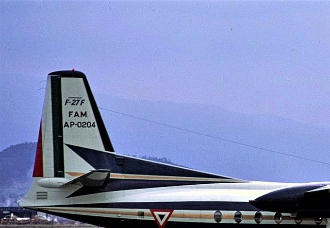 Msn:90  AP-0204  Fuerza Area de Mexico (FAM) Del.date February 20,1962.
Photo with permission from JOHN MOUNCE COLLECTION.