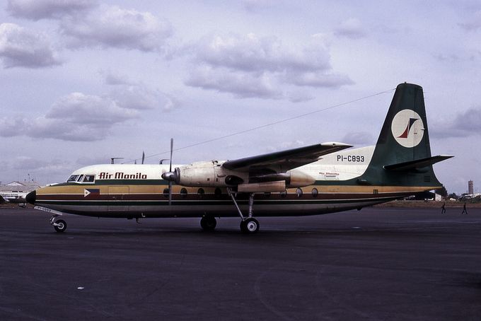 Msn:18  PI-C893 Air Manila  Del.date June 29,1968.
Photo  JOHAN SPIERS COLLECTION.