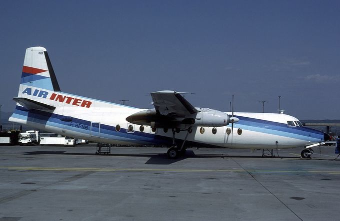 Msn:10367  F-BPNB  Air Inter.  Del.date  October 12,1968.
Photo  with permission from EDUARD MARMET (Photodate  May 1,1984)