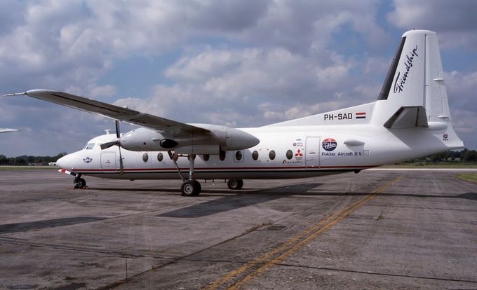 Msn:10272  PH-SAD  Fokker Friendship Associasion Leased March 26,1993.
Photo KRIJN OOSTLANDER COLLECTION.