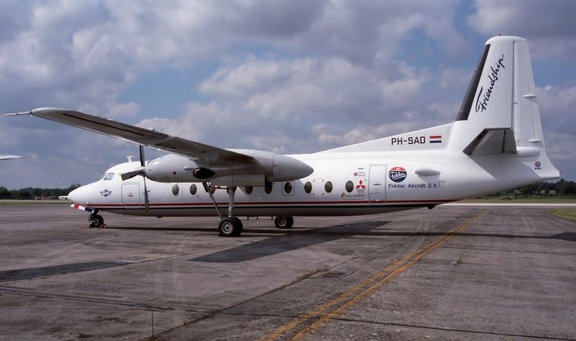 Msn:10272  PH-SAD  Fokker Friendship Associasion Leased March 26,1993.
Photo KRIJN OOSTLANDER COLLECTION.