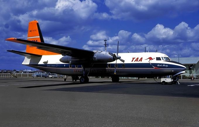 Msn:10138  VH-TFK   Trans Australia Airlines 1962.
Photo DANIEL STILL COLLECTION.