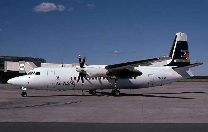 Msn:20108  VH-FNC  Air New South Wales  Del.date June 1,1988.
Photo JOHN MOUNCE COLLECTION. (Photo date November 25.1987)