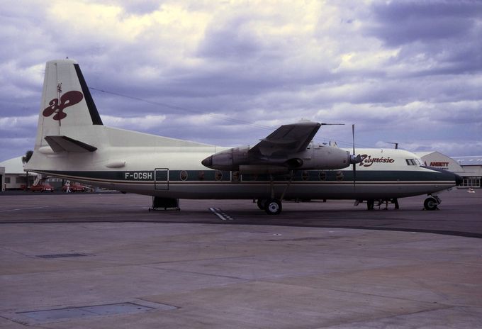 Msn:10227  F-OCSH  Air Polynesie  Regd.May 18,1972.
Photo with permission from JOHN MOUNCE COLLECTION.