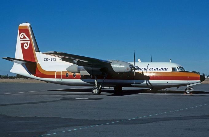 Msn:10286  ZS-BXI  Air New Zealand  Del.date November 9,1965.
Photo with permission from  JOHN MOUNCE  COLLECTION (Photo date October 3,1988)