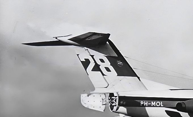 Msn:11003  PH-MOL  Fokker. First Flight  October 20,1967.
Photo FOKKER BV