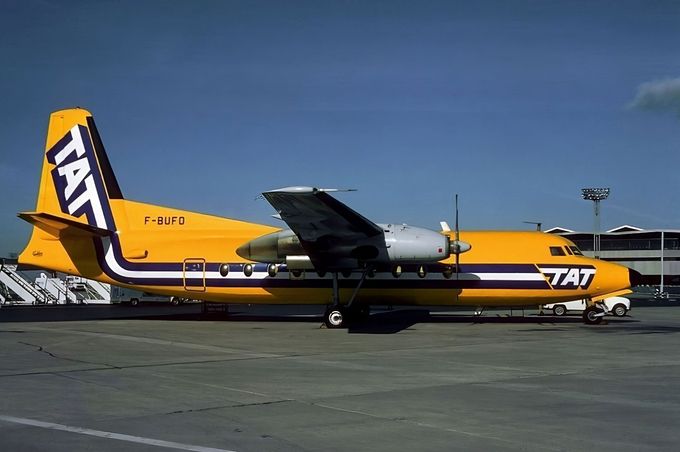 Msn:10259  F-BUFO  TAT  Touraine Air Transport Del.date April 1973.
Photo