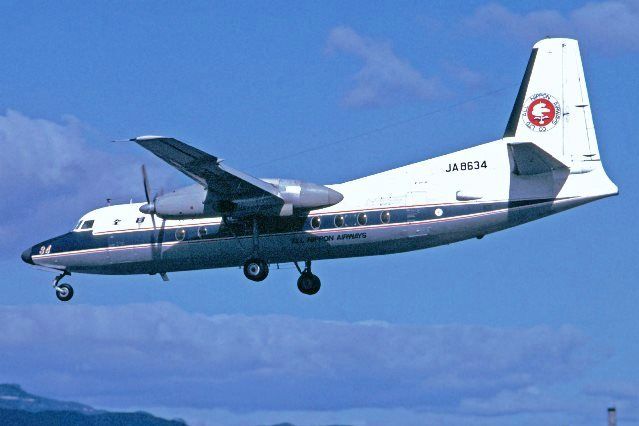 Msn:10259  JA8634  All Nippon Airways Del.date September 18,1964.
Photo  ??????