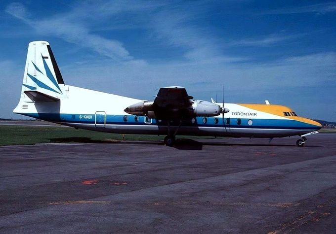 Msn:564  C-GNDI  Torontoair  Leased  January 7,1986.
Photo  