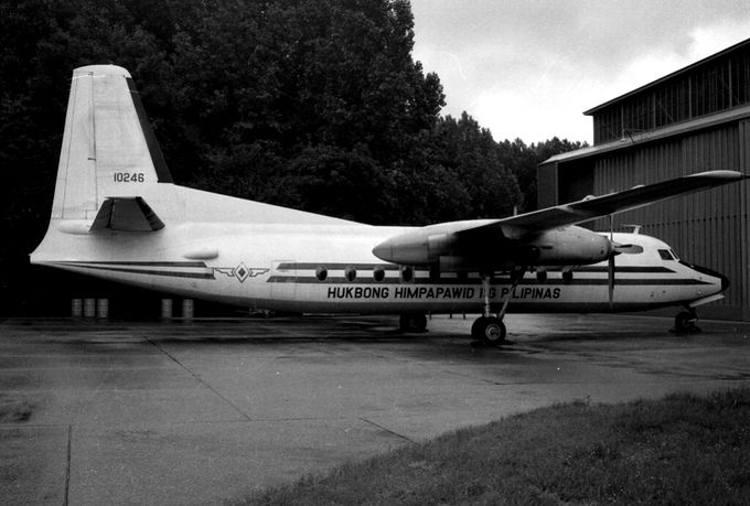 Msn:10246  10246  Phillippine Air Force  Del.date  July 28,1971.
Photo with permission from  ALEX WEENING.