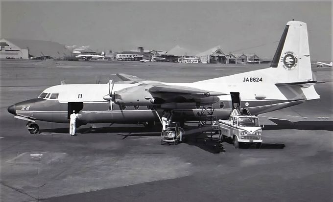 Msn:10244  JA8624  All Nippon Airlines. Del.date June 6,1964.
Photo 