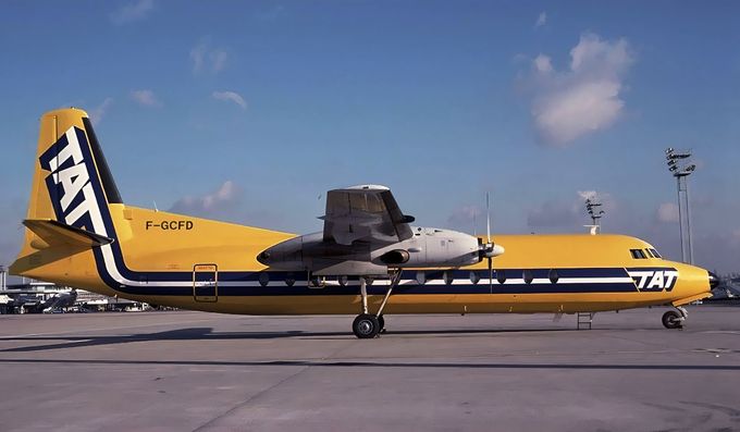 Msn:522  F-GCFD  Touraine Air Transport.  Del.date November 1,1979.
Photo PIERRE LOTAN COLLECTION 