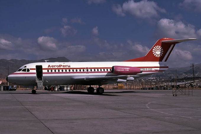 Msn:11059  OB-R-1020  AeroPeru  Del.date  March 10,1973.
Photo  