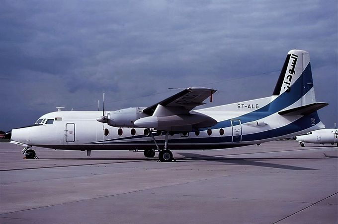 Msn:10179  ST-ALG  Sudan Airways  Leased July 1,1987. 
Photo via AIRLINEHOBBY.COM.