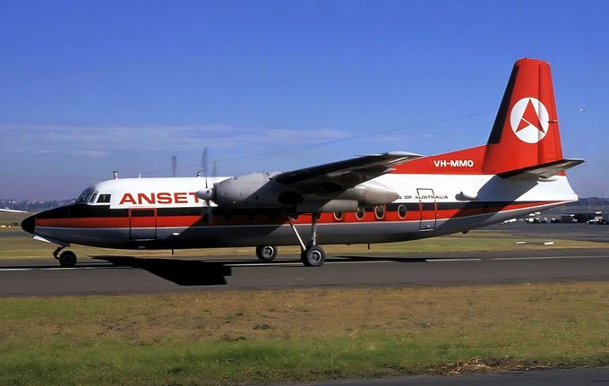 Msn:10146  VH-MMO  Ansett Airlines of Australia
Photo with permission from  PETER GATES COLLECTION.(May 2,1971)